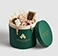 Packaging with Round Boxes 